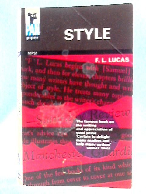 Style By F.L. Lucas
