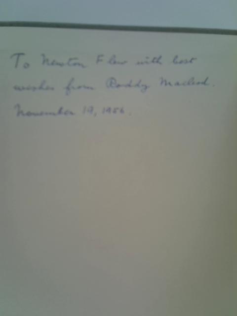 Key to the Names of British Fishes, Mammals, Amphibians and Reptiles By R.D. Macleod