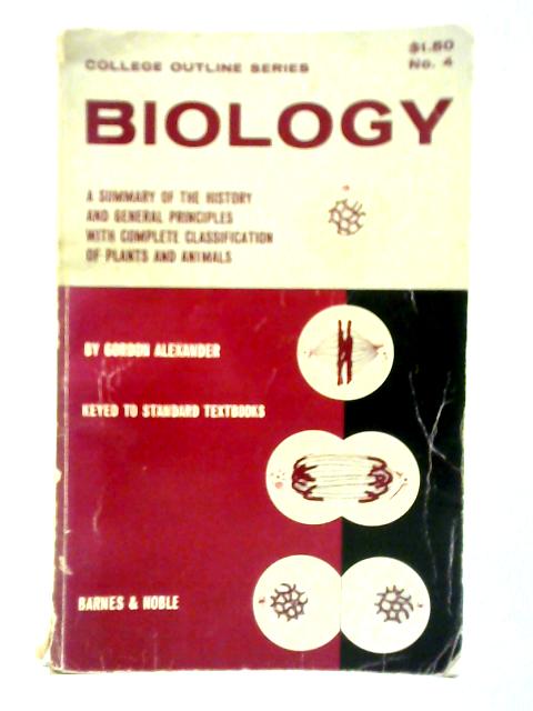 Biology By Gordon Alexander