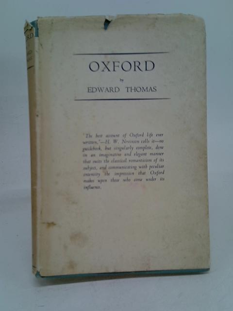 Oxford von Edward Thomas