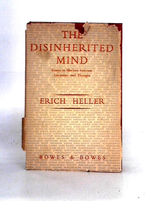 The Disinherited Mind von Erich Heller