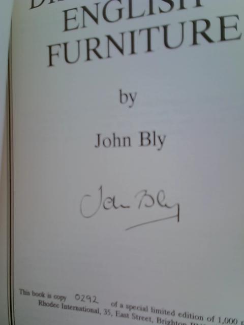 Discovering English Furniture [quarto edition]. By John Bly