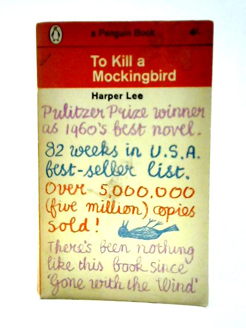 To Kill a Mockingbird (Penguin Books. No. 1929.) By Harper Lee