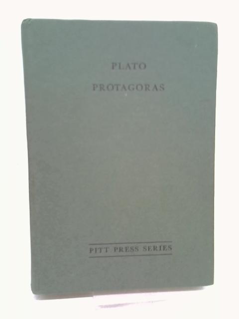 Platonis Protagoras By Adam J. & Adam A. M.