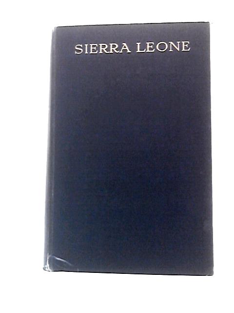 The Handbook of Sierra Leone By T. N.Goddard