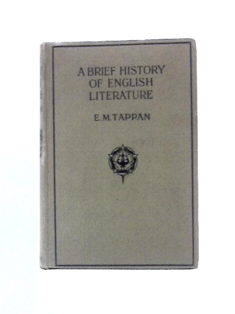 A Brief History of English Literature By E.M. Tappan