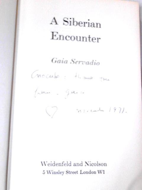 A Siberian Encounter von Gaia Servadio