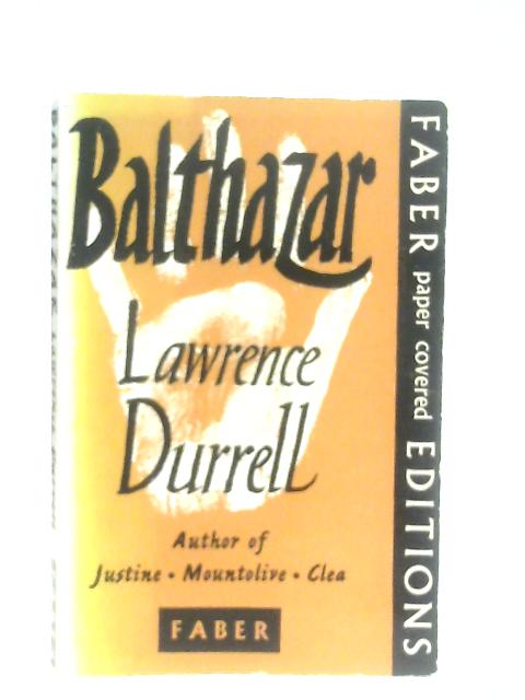 Balthazar By Lawrence Durrell