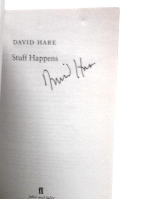 Stuff Happens (Faber Plays) By David Hare