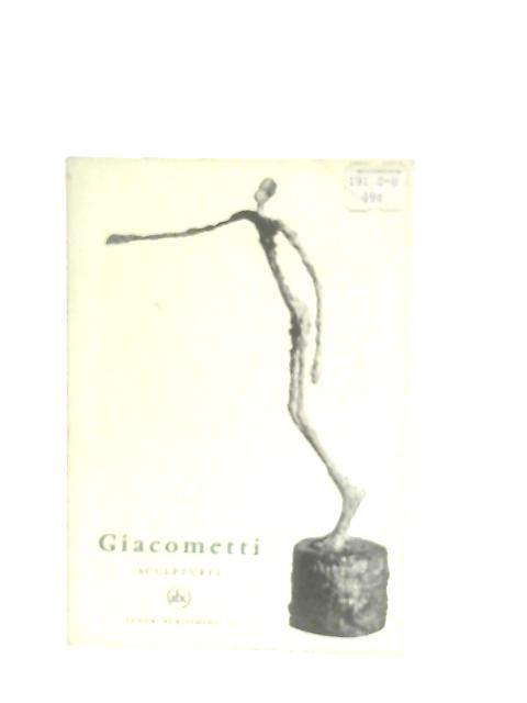 Giacometti: Sculptures von Raoul-Jean Moulin