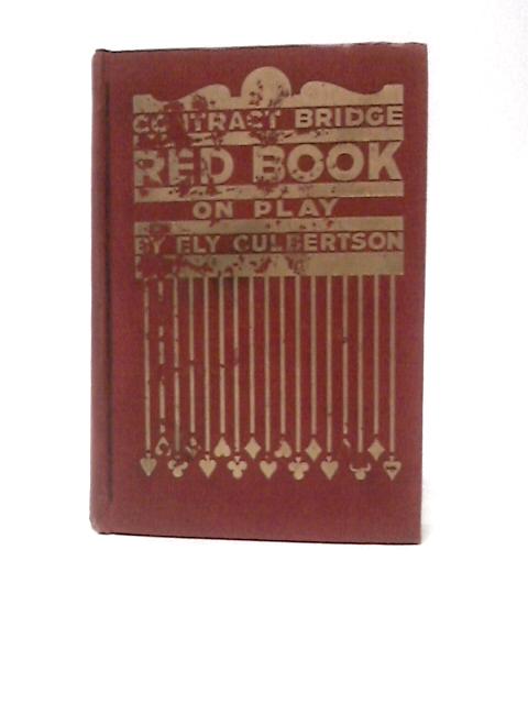 Contract Bridge Red Book on Play By Ely Culbertson