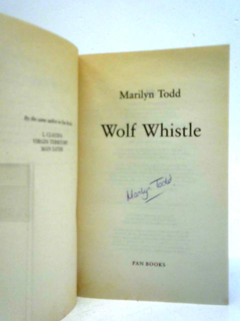 Wolf Whistle By Marilyn Todd