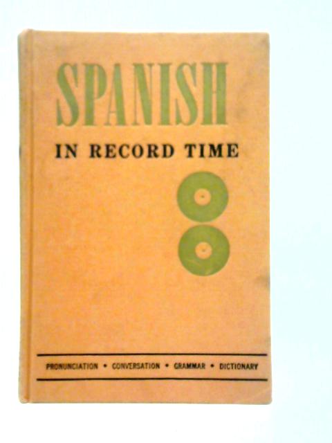 Spanish in Record Time By Susana Redondo