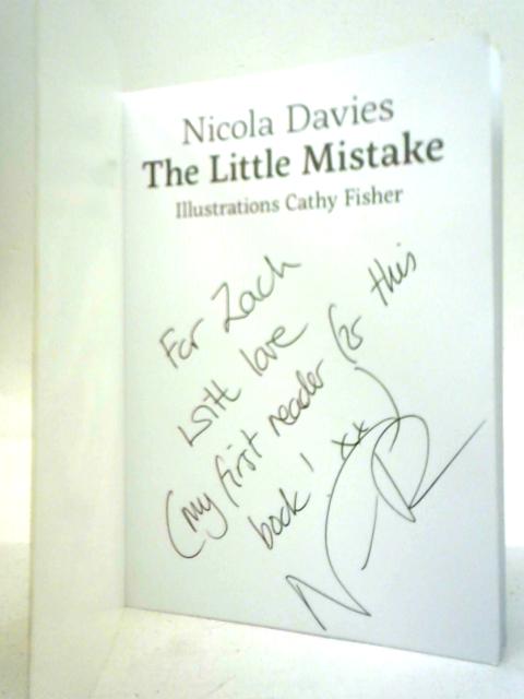 The Little Mistake By Nicola Davies