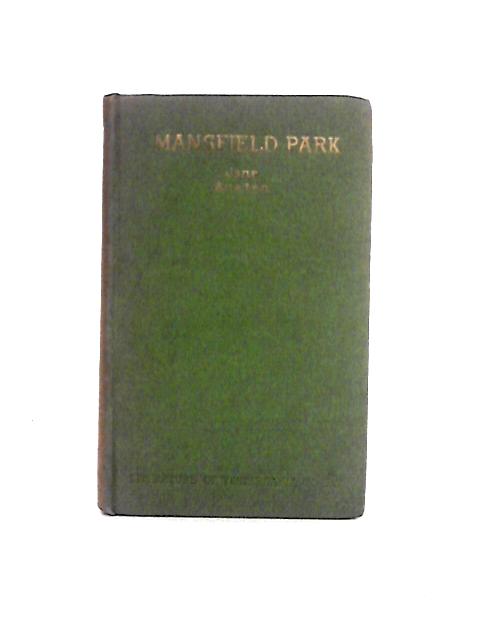 Mansfield Park By Jane Austen