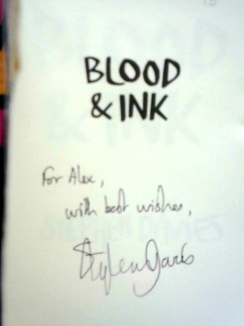 Blood & Ink By Stephen Davies