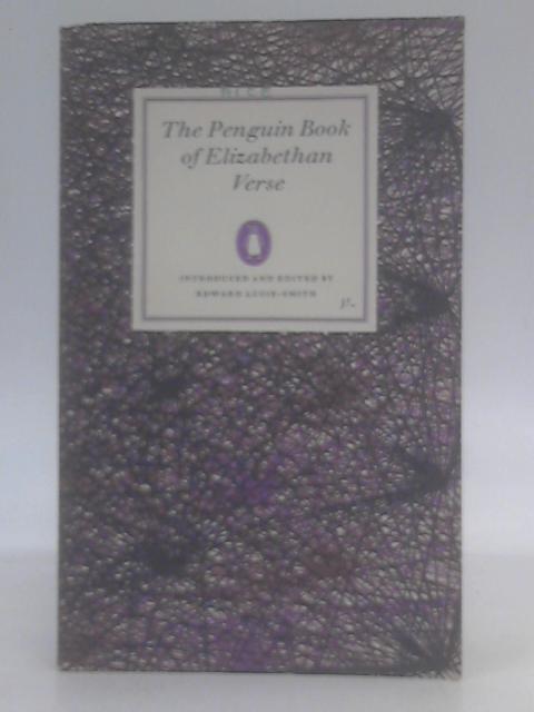 The Penguin Book of Elizabethan Verse von Edward Lucie-Smith