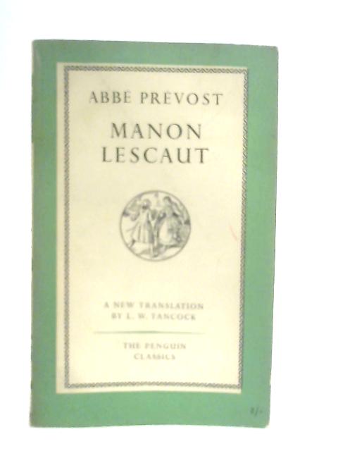 Manon Lescaut par Abbe Prevost