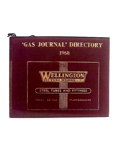 The Gas Journal Directory 1968 By Unstated