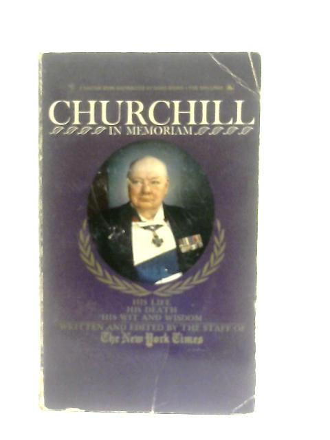 Churchill In Memoriam By The New York Times