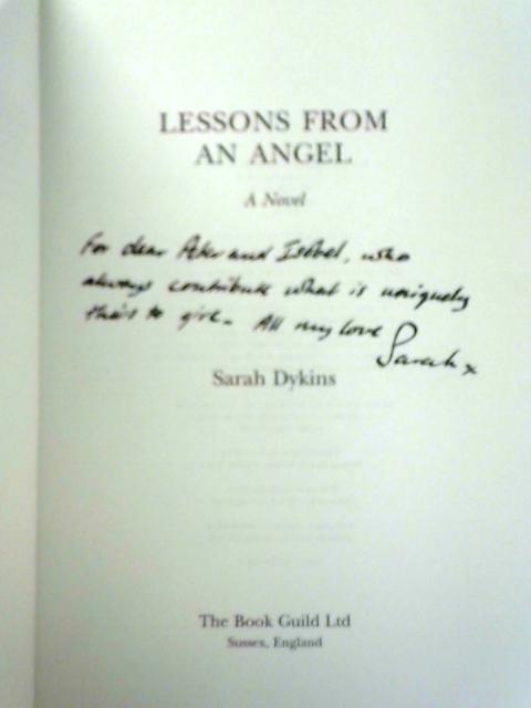 Lessons from an Angel By Sarah Dykins