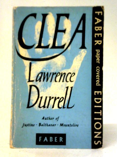 Clea By Lawrence Durrell