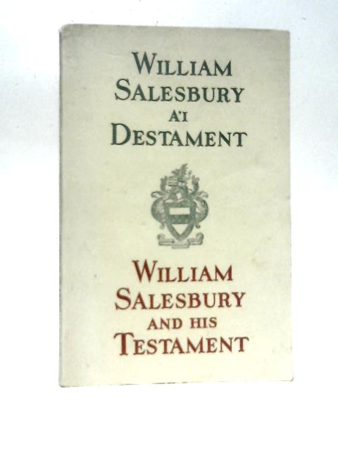 William Salesbury and His Testament By Isaac Thomas