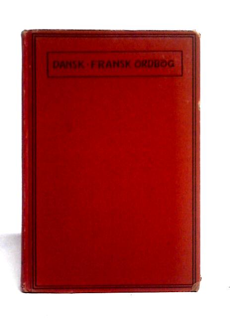 Dansk-Norsk Fransk Ordbog By Vilhelm Stigaard