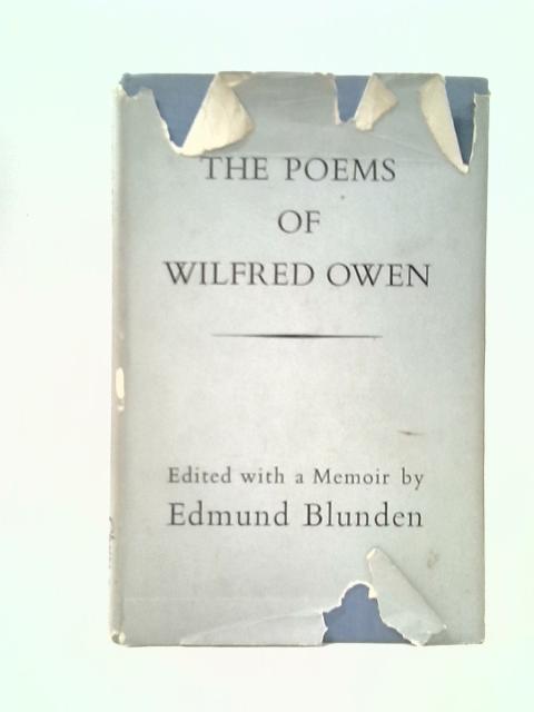 The Poems Of Wilfred Owen By Wilfred Owen