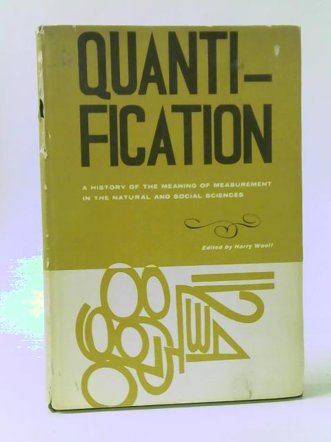 Quantification von Harry Woolf (ed.)