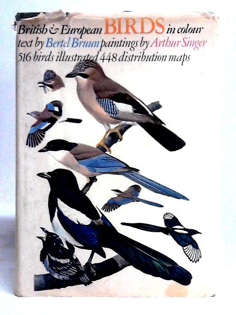 British & European Birds In Colour von Bertel Bruun