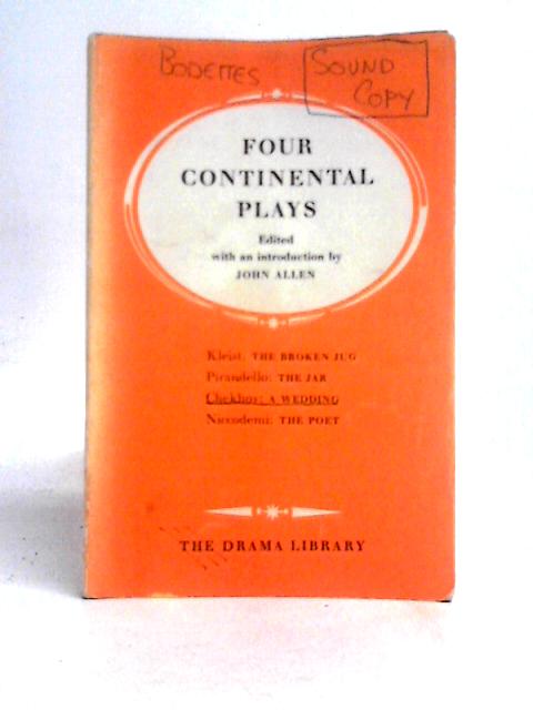 Four Continental Plays By John Allen