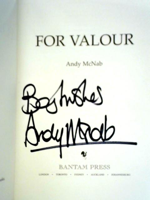 For Valour par Andy McNab