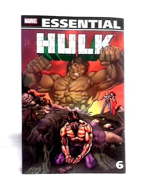 Essential Hulk Volume 6 TPB By Len Wein