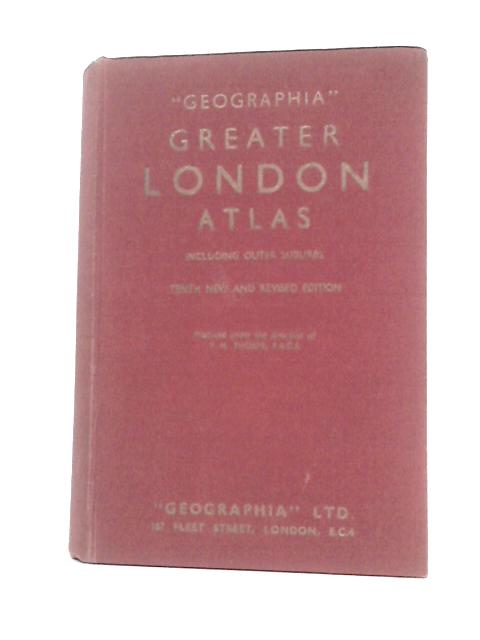 Greater London Atlas By Unknown