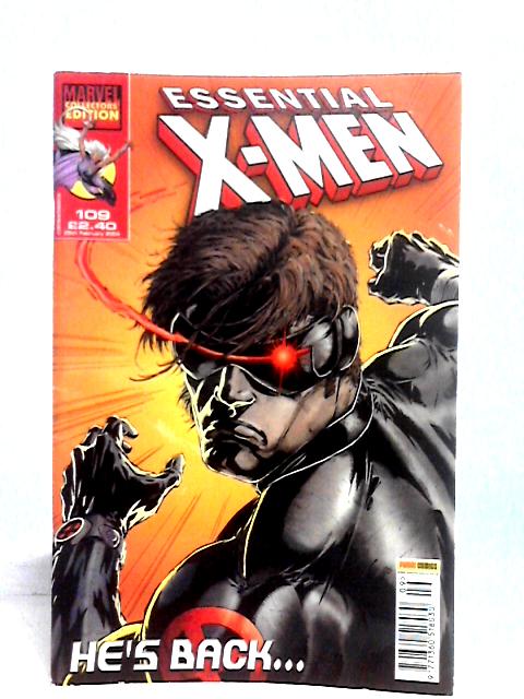 Essential X-Men No 109 (25Th February 2004): Collector's Edition By Scott Lobdell