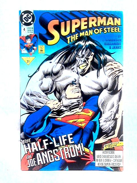Superman: The Man of Steel #4 By Louise Simonson