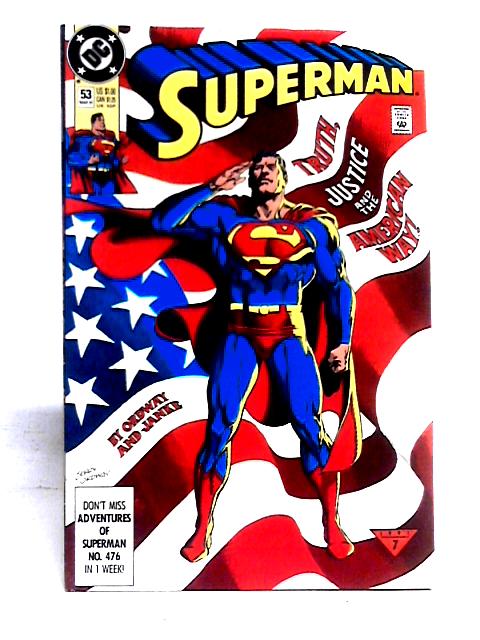 Superman #53 (March 1991) By DC Comics