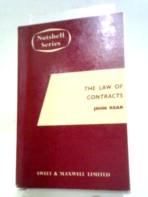 The Law of Contracts in a Nutshell par John Rear