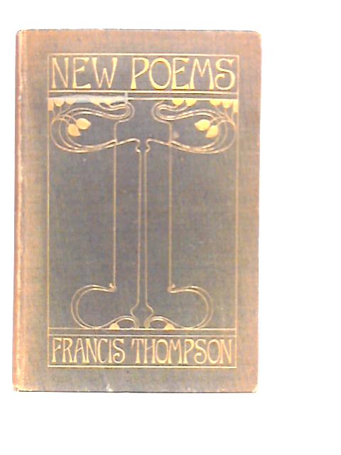 New Poems von Francis Thompson