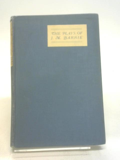 The Plays Of J. M. Barrie The Admirable Crichton A Comedy By J. M. Barrie