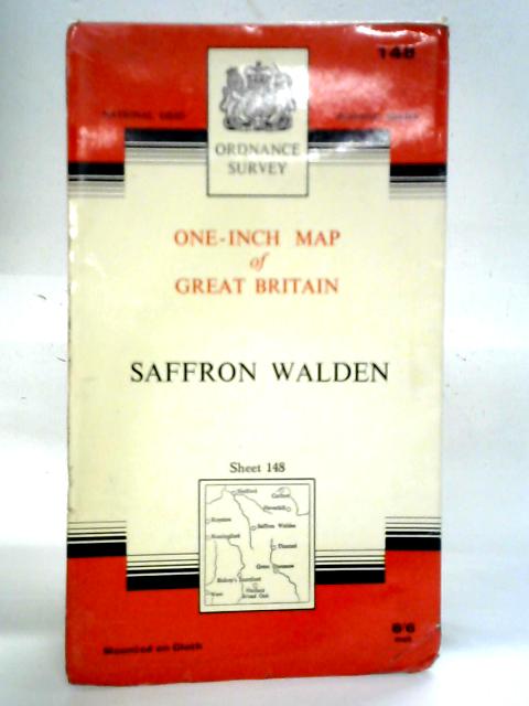 Saffron Walden: One-inch Map of Great Britain, Sheet 148 By Unstated