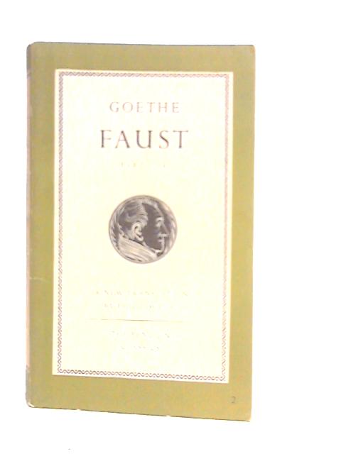 Faust Part One By Goethe