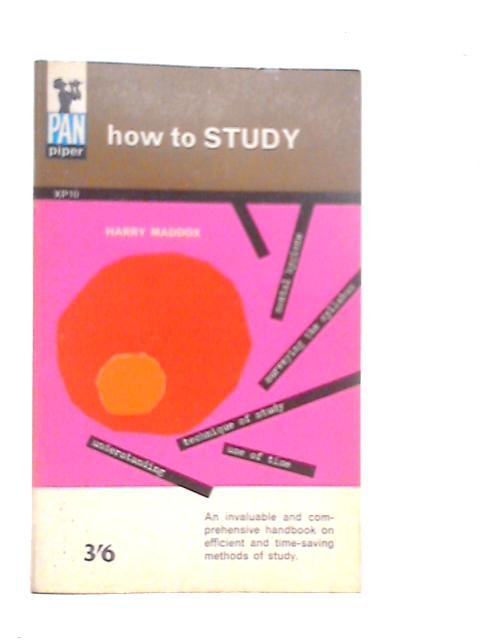 How To Study par Harry Maddox