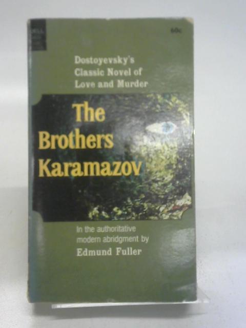 Brothers Karamazov By Fyodor Dostoyevsky