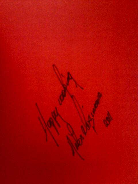 Mosimann's Fresh: A Taste of Cuisine Naturelle (2006) Possible Author's Signiture By Anton Mosimann