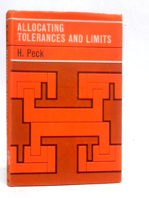 Allocating Tolerances and Limits par H.Peck