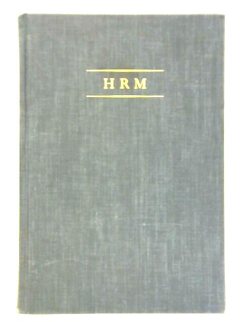 An Editor's Treasury - A Continuing Anthology of Prose, Verse and Literary Curiosa - Part I, Volume I By Herbert R. Mayes