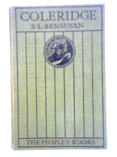 Coleridge By S. L. Bensusan