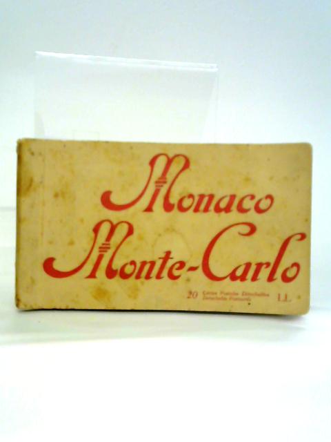 Monaco Monte Carlo - Cartes Postales, Detachable Postcards By Unstated